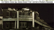 Hattiesburg tornado, Universtiy of Southern Mississippi Alumni House